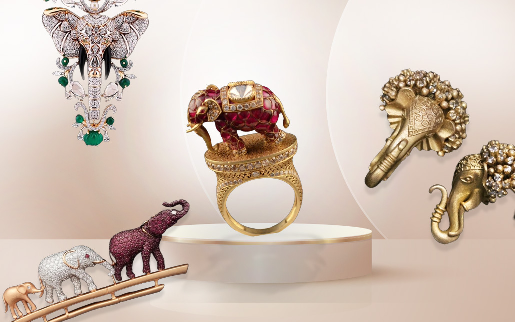 If quiet luxury had a bold cousin, it would be elephant motif jewellery.