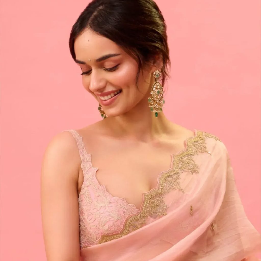 Manushi Chhillar in Tanishq 