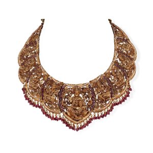 The Broad Temple Collar - temple jewellery