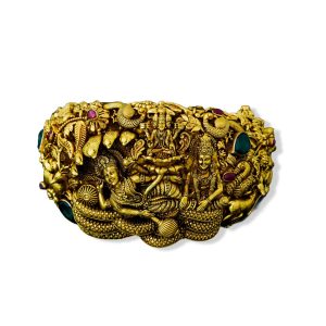 The High-Relief Mythology Kada - temple jewellery
