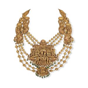 The Shrine Pendant Necklace - temple jewellery