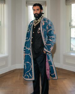Maharaja Sawai Padmanabh Singh wearing emerald and diamond jewellery at Met Gala 2026
