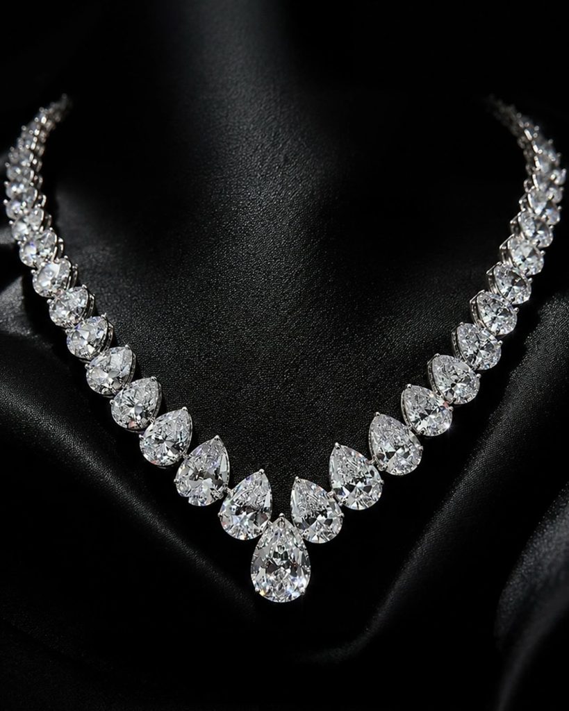 Modern lab-grown diamond jewellery by Sennes from the House of Senco