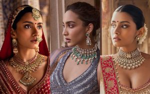 Discover bridal jewellery inspiration for every wedding function with Kalavarni Jewels.